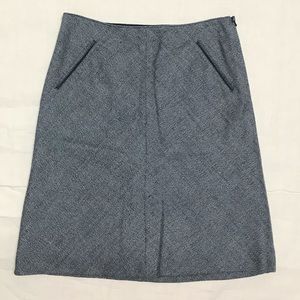 Banana Republic tweed A line skirt